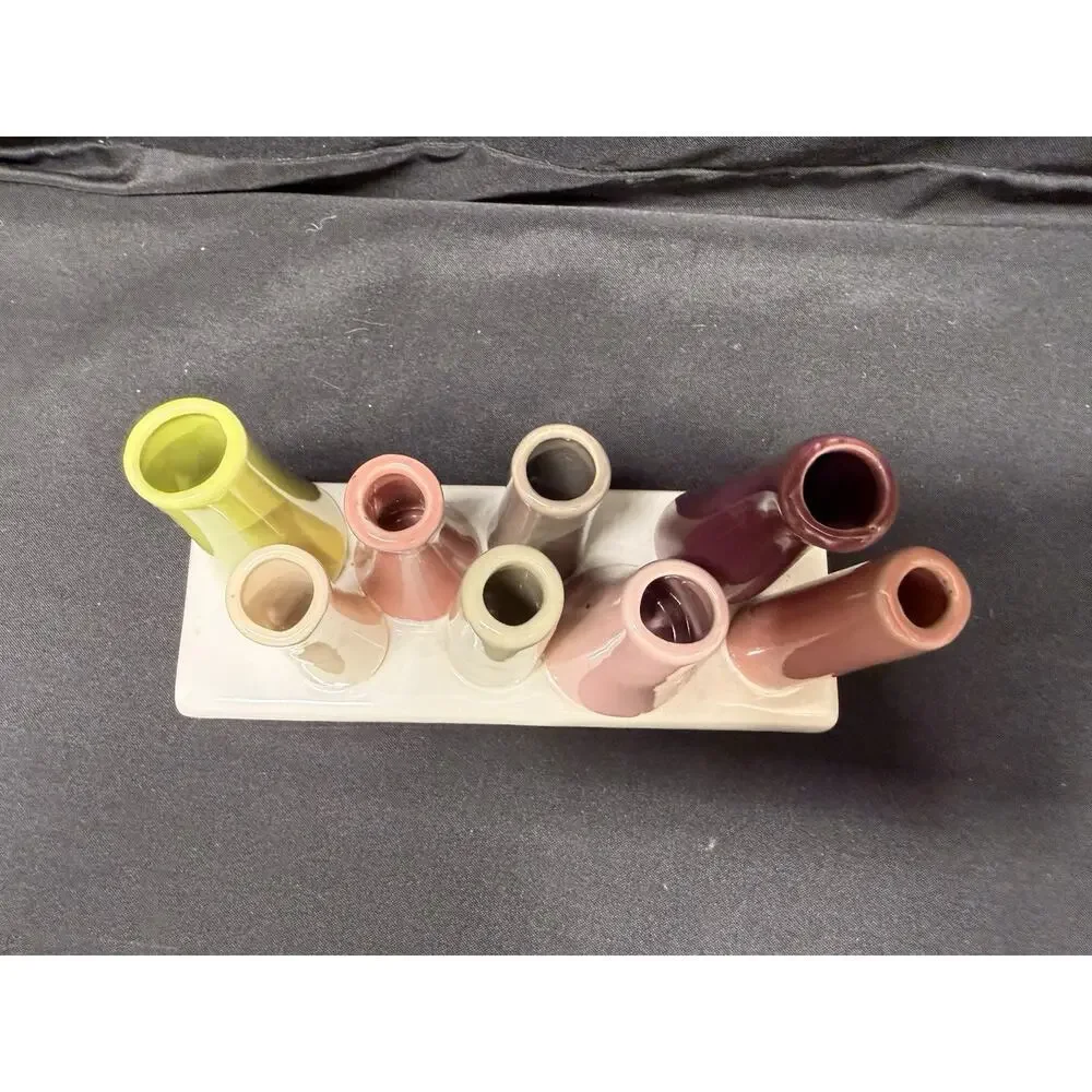Chive Pooley Ceramic Flower Bud Vase 8 Mini Vases Propagate Plants Spring Pink